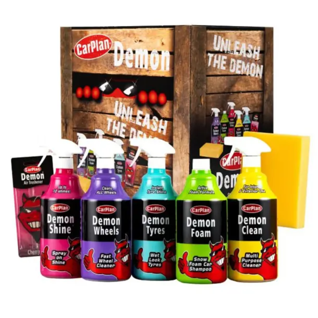 Demon 7 Piece Car Cleaning Kit